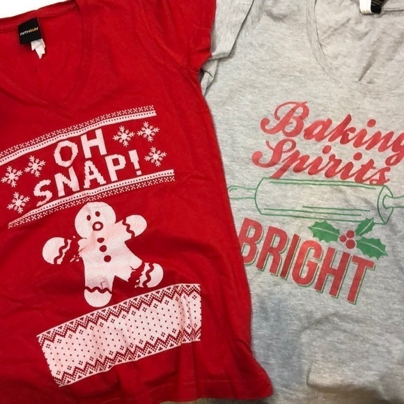 Holiday Tees Medium - Picture 1 of 5